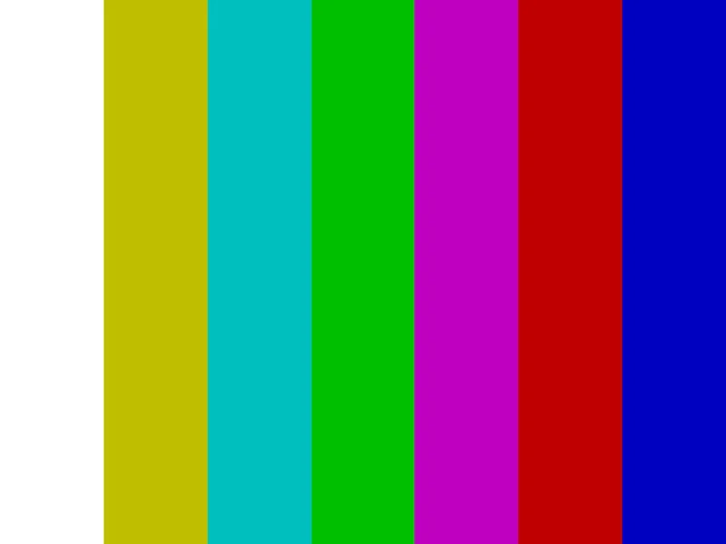 EBU kleurenbalk 75 procent